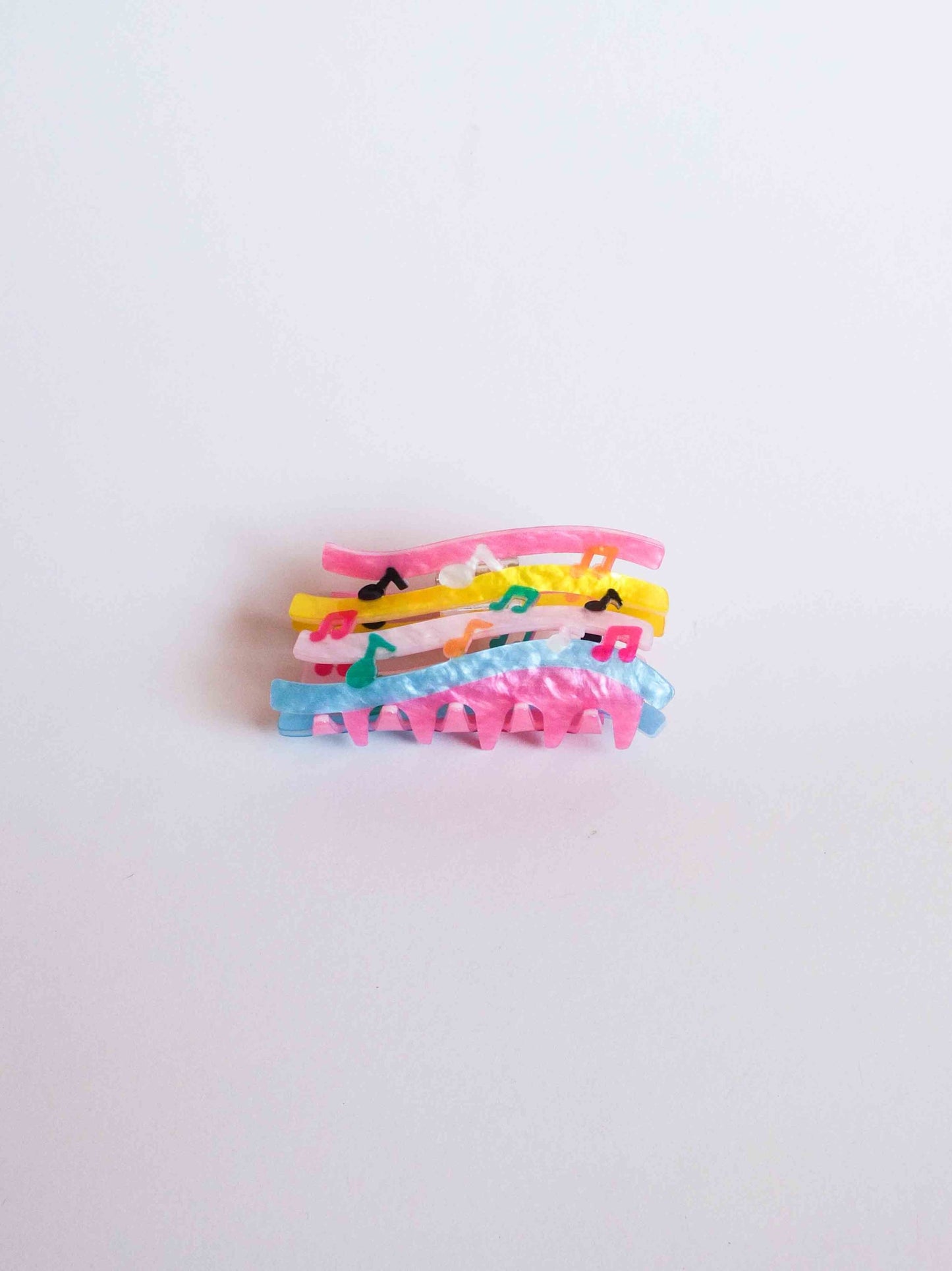 Music Notes Hair Claw