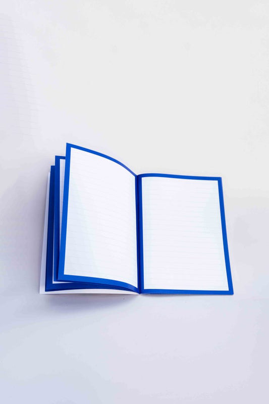 Checkers Blue Notebook