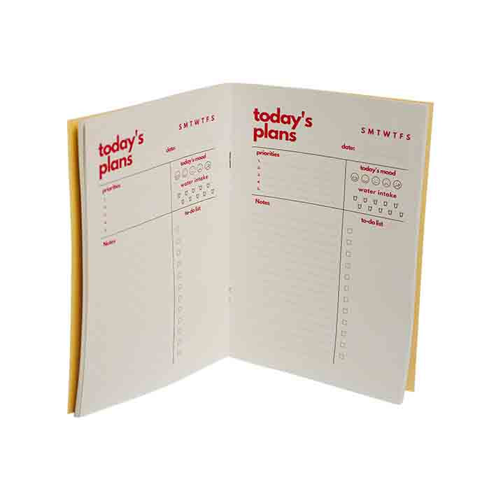 Today's Plans Notebook