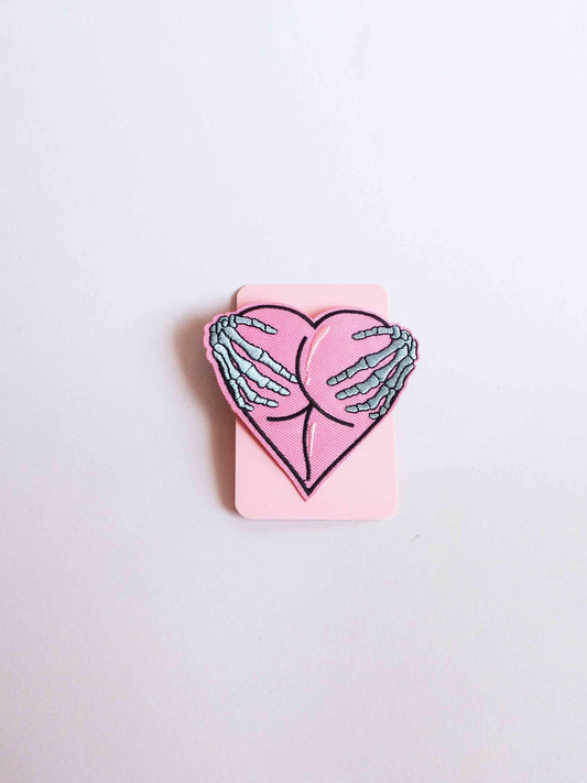 Clothing Sticker Patch “Heart-Ass”