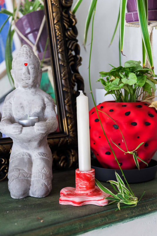 Strawberry Candle Holder