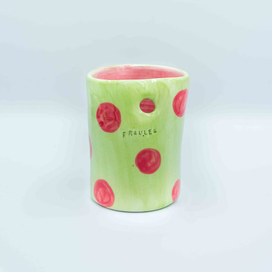 Polka Dot Ceramic Mug