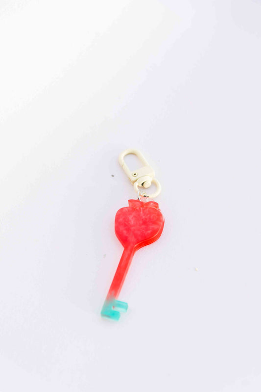 Strawberry Key Keychain
